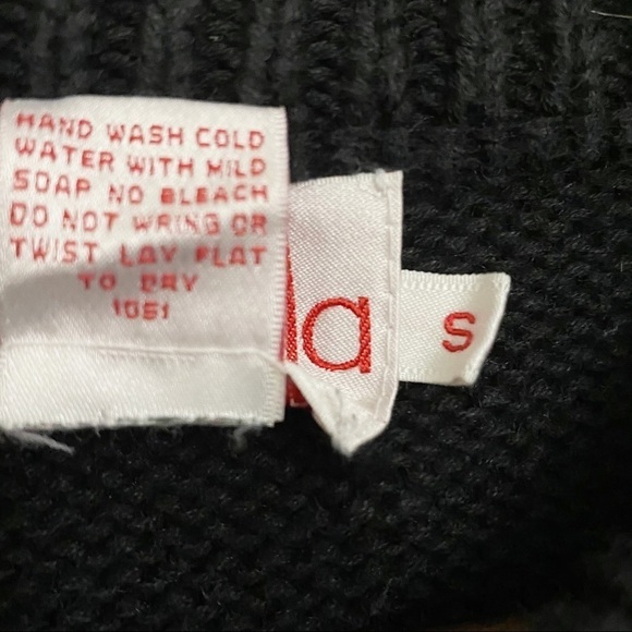 Vintage Ugly Christmas Tree Bear Bobble Hand Knit Sweater - Picture 3 of 11